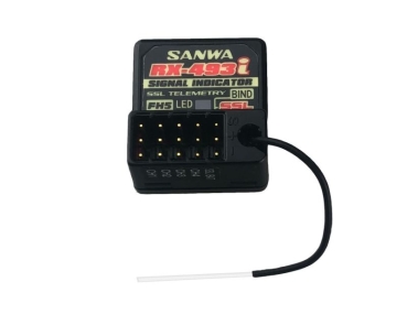 Sanwa - MT-5 PC mit RX-493i Empfänger, SANWA SURFACE CH4, 2.4GHZ, FH5