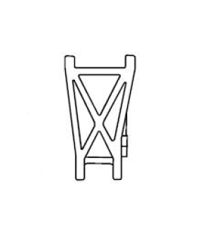 Factory Team - B3 Rear A-Arm Black Carbon Fiber Composite