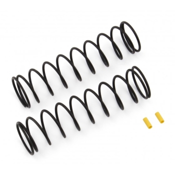 Team Associated - Rear Springs V2, yellow, 4.4 lb/in, L86, 10.25T, 1.6D