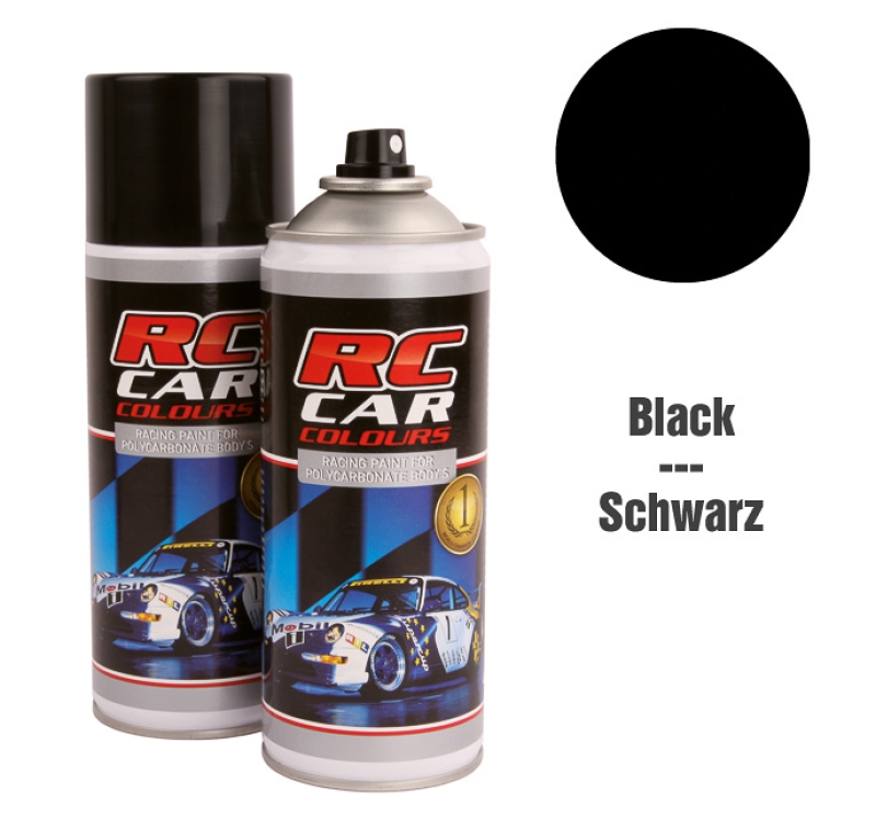 Robitronic - RC Car Colours Lexan Farbe Schwarz (150ml)