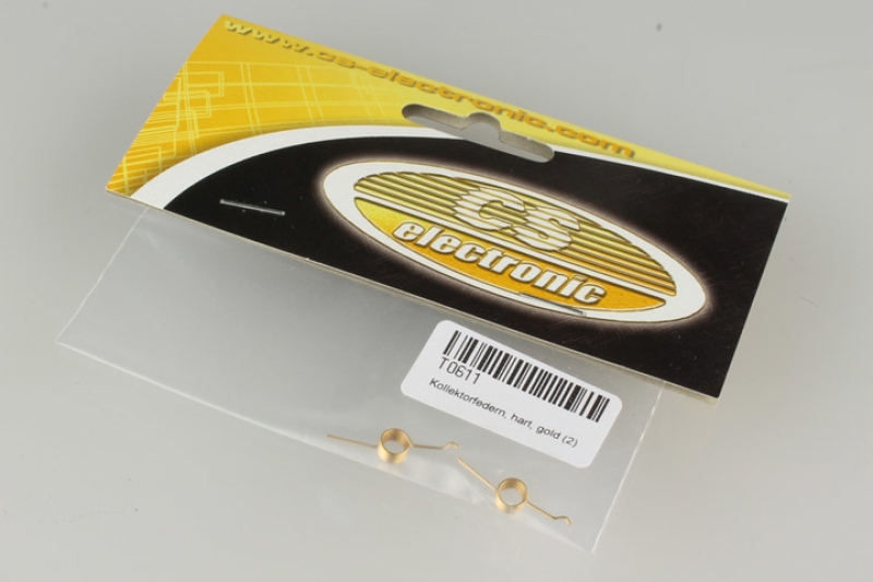 CS Electronic - Kollektorfedern, hart, gold (2)