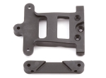 Team Associated - B44 Rear Chassis Plate and 3 deg. Arm mount