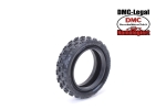 Schumacher - Cut Stagger - 2WD Frontreifen -Low Profile- gelb (2)